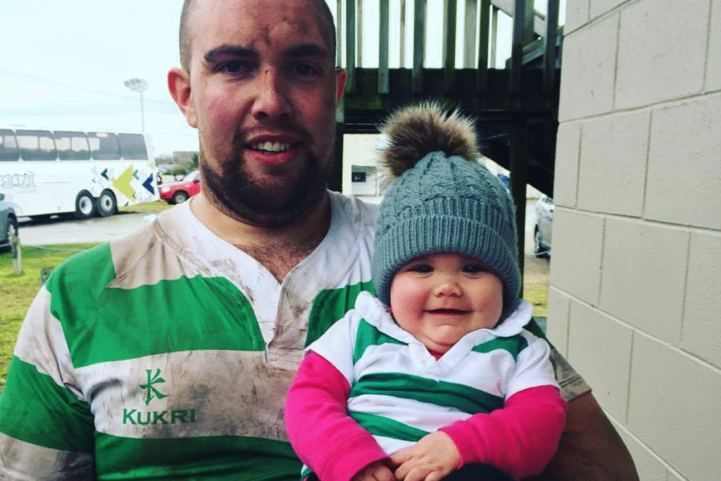 Ben and Iyla Rugby