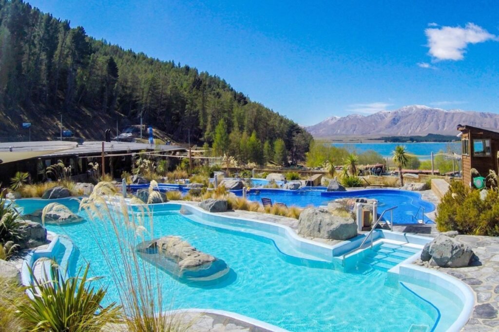 Campground Lake Tekapo