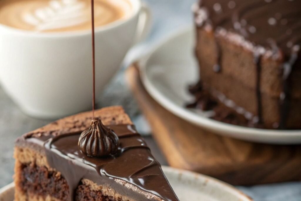 Cake and coffee