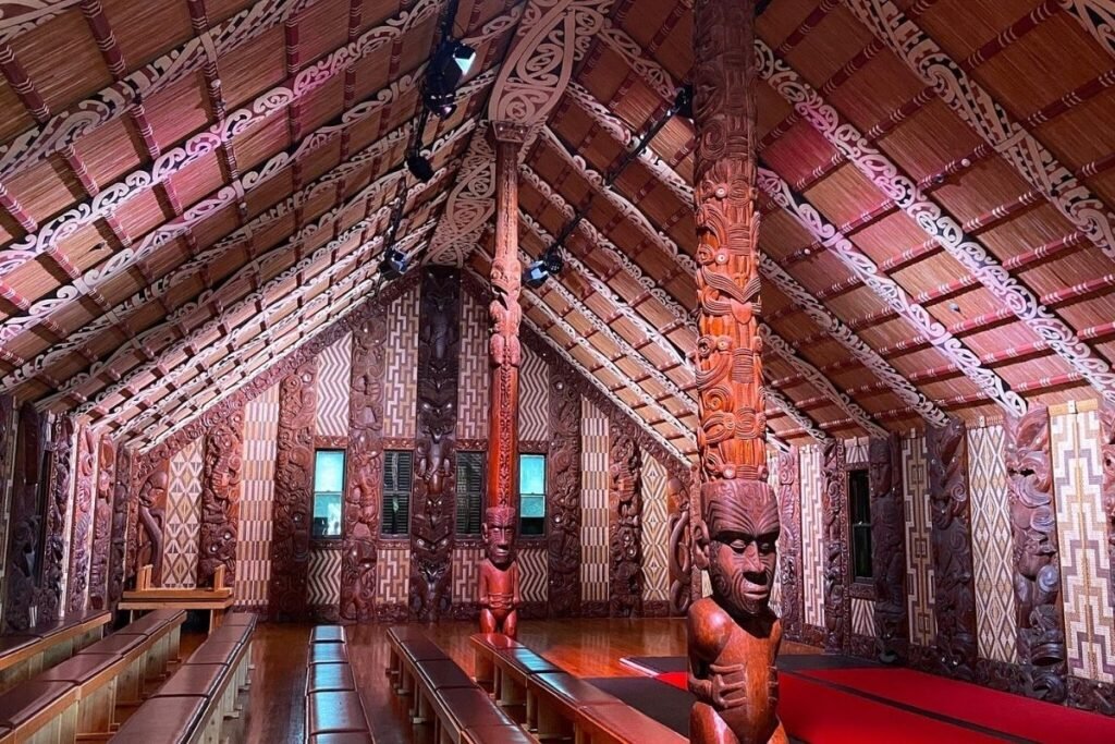 Waitangi Marae on the treaty grounds