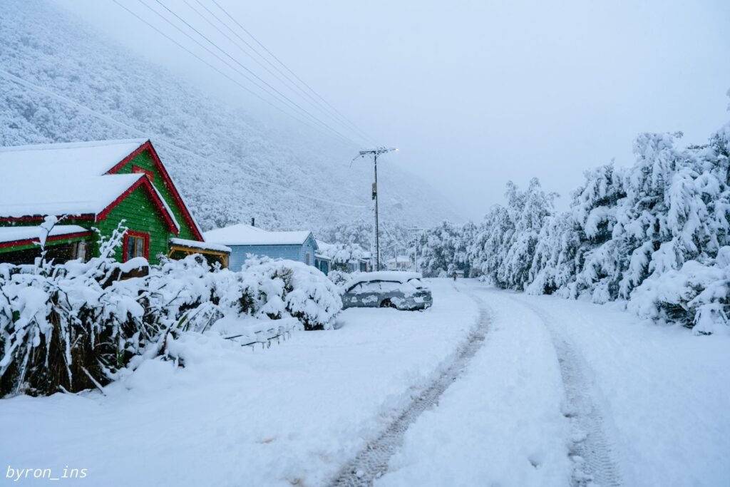 Arthurs Pass in the snow