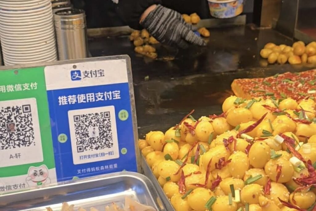 QR Code for Alipay and We Chat Payments