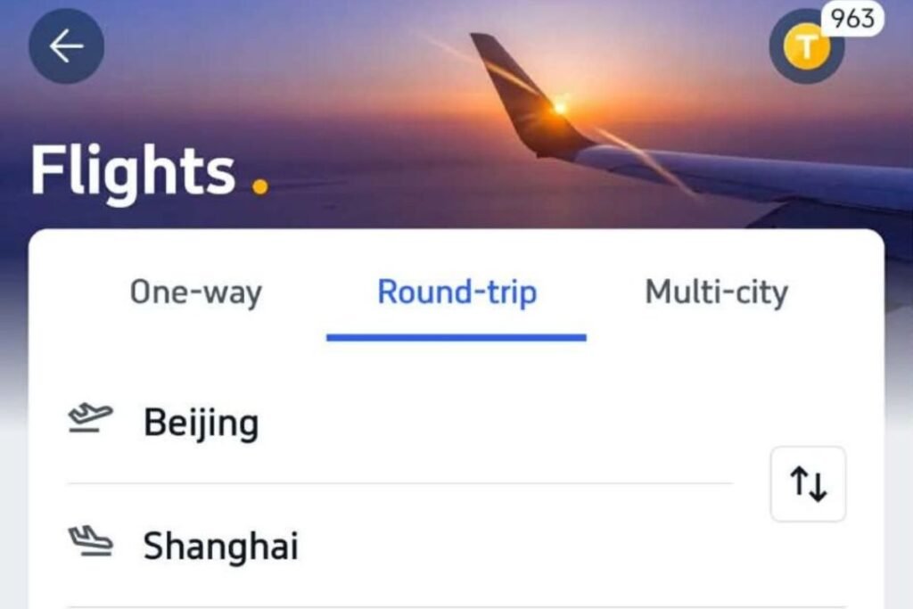 Trip.com booking site