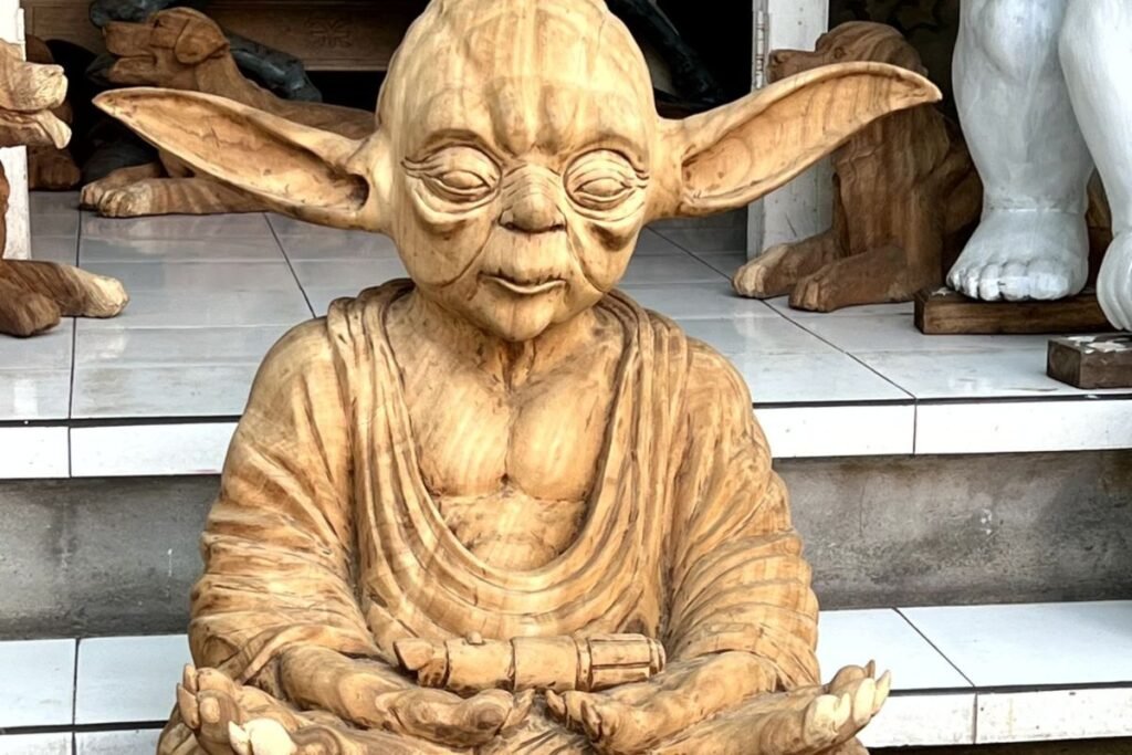 Bali Yoda Statue