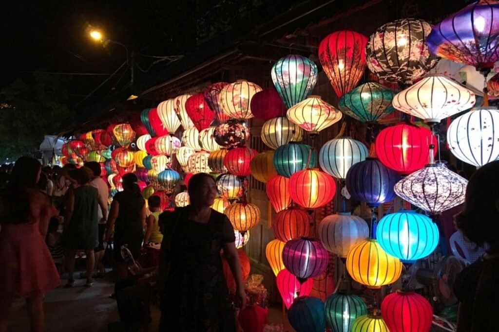 Hanoi Old Town at night